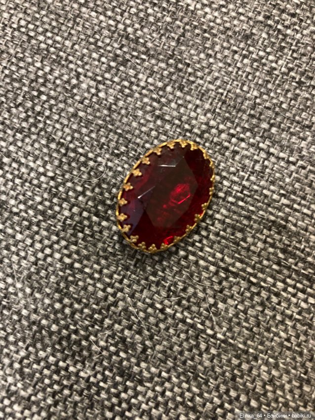 Старинная брошечка — Украшения и очки для кукол (фото 3)