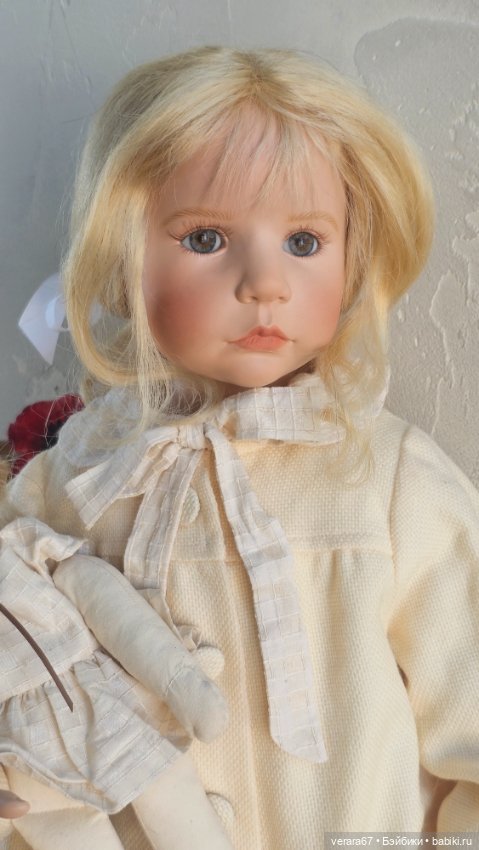 Белокурая красавица Sahra-Richel( Сара-Рейчел) со своей куколкой Patti от Hildegard Gunzel и WPM (фото 8)