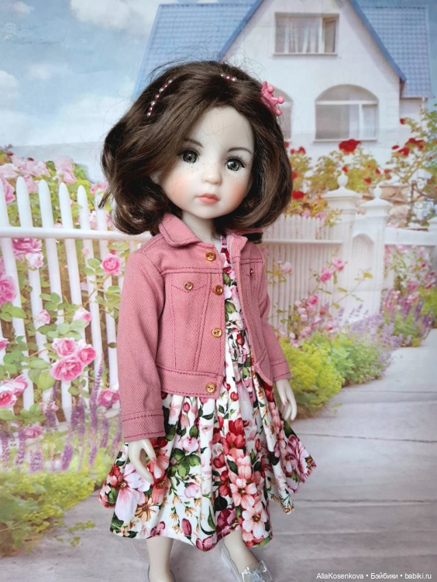 Куртка джинсовая — Одежда для кукол (фото 6)