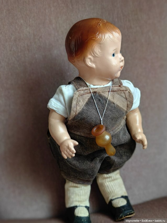 Антикварная кукла Свистун (фото 8)