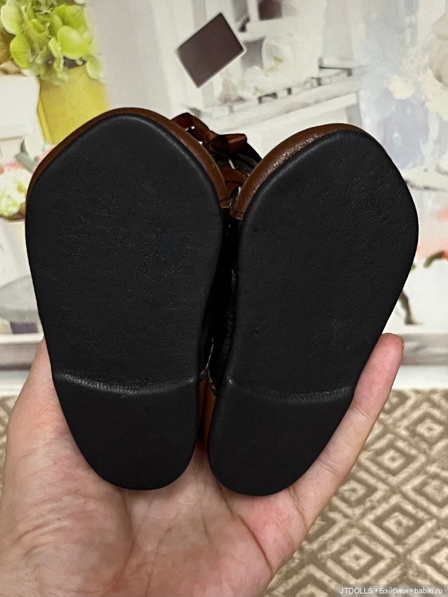 Сапожки для антикварной куклы (фото 10)