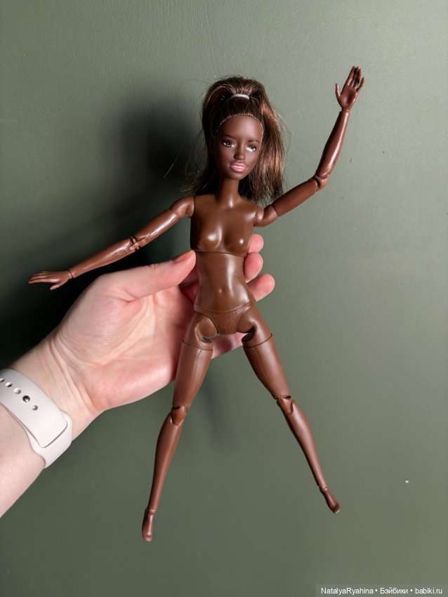 Барби йога Ким FTG83 dark afro (фото 7)