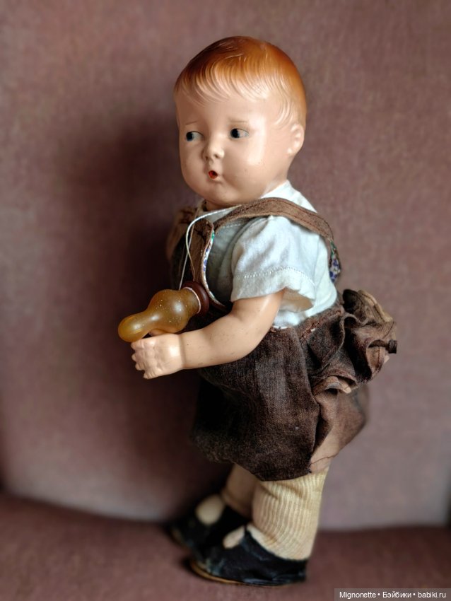 Антикварная кукла Свистун (фото 6)
