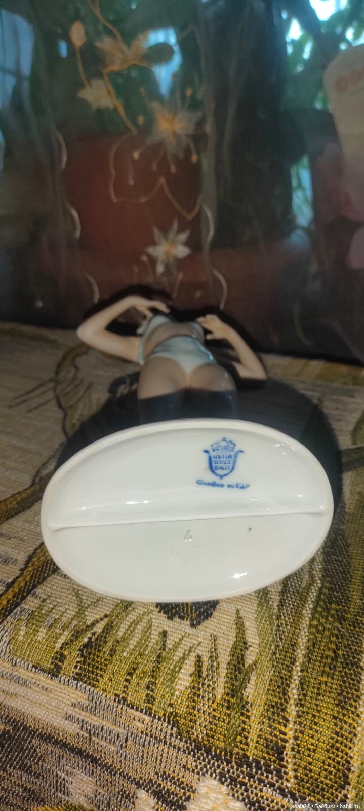 Статуэтка Германия Unterweissbach Девушка Спортсменка Гимнастка (фото 5)