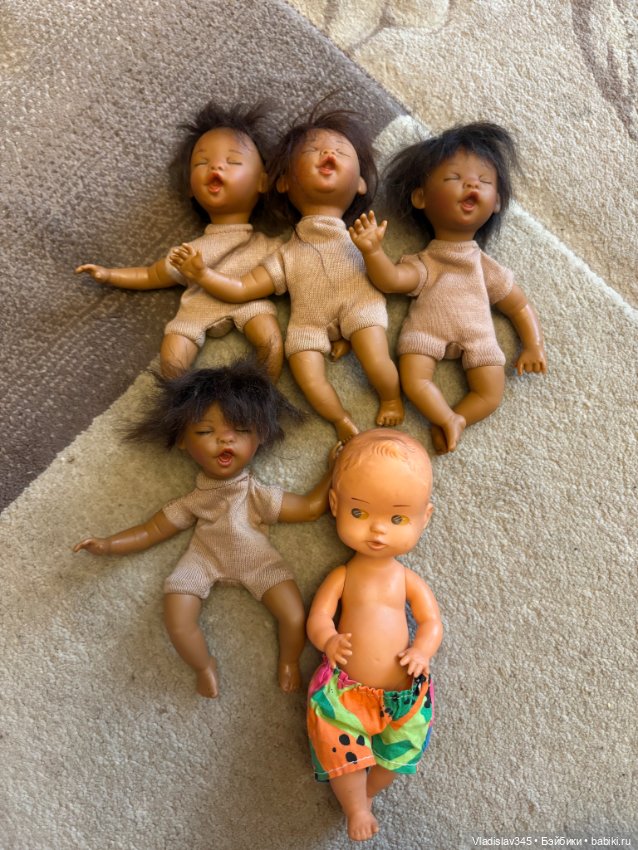 Мелкие куколки — Винтажные куклы и игрушки детства