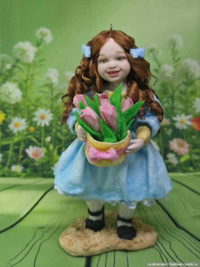 Дашенька из ваты — Коллекционные фигурки
