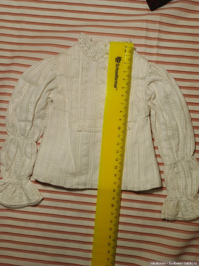 Костюм для антикварной или винтажной куклы рост 45 см (фото 5)