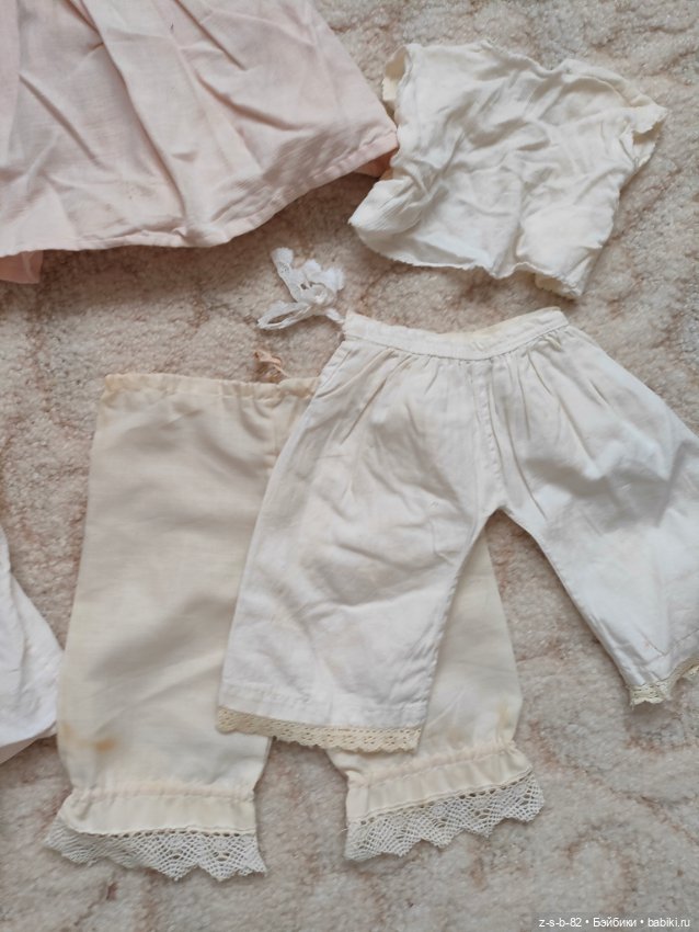 Антикварная одежда лотом — Другое для антикварных кукол (фото 4)