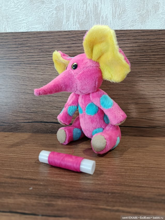 Милашка слонёнок — Авторские игрушки (фото 5)