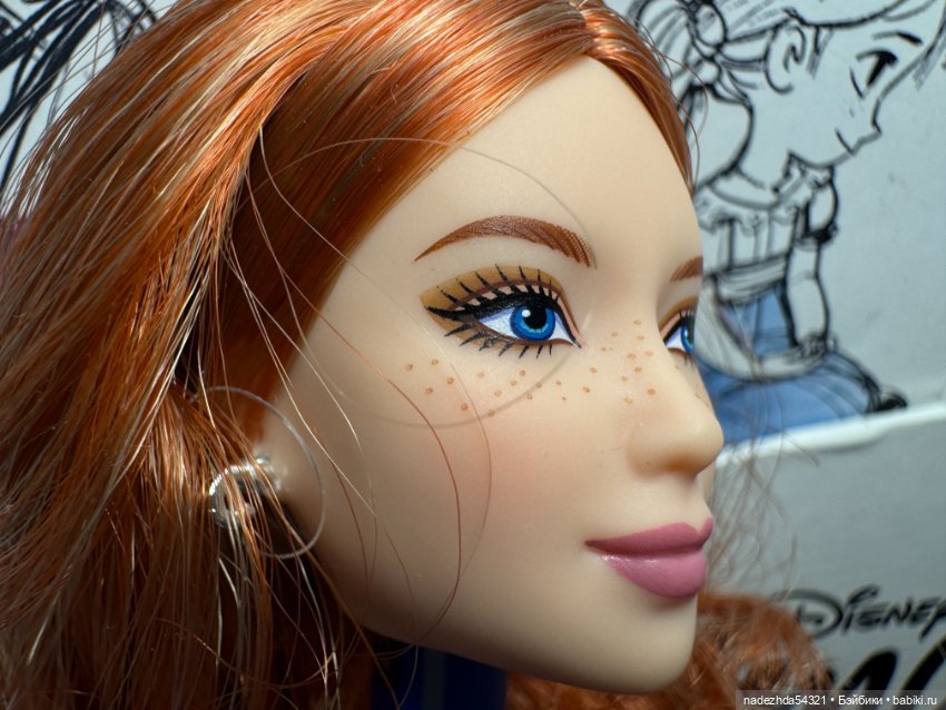 Голова Барби Базовая модель №4 Лея (3) (фото 4)