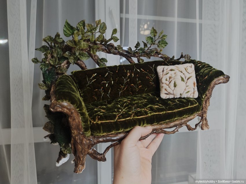 Диван для кукол — Кукольная мебель (фото 5)