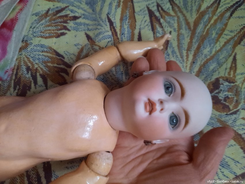 Антикварная куколка Сонненберг 19 век (фото 4)