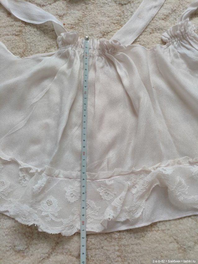 Платье и фартук для антикварной куклы (фото 8)