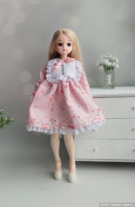 Платья для кукол 1/6 (azone, blythe, obitsu, licca, barbie) (фото 4)