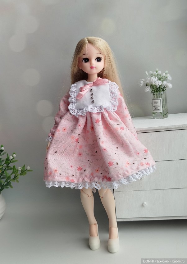Платья для кукол 1/6 (azone, blythe, obitsu, licca, barbie) (фото 3)