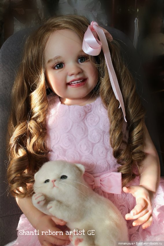 Кукла реборн Shanti — Куклы реборн (фото 4)
