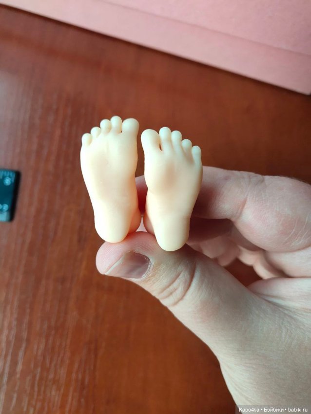 Печатные каблучные ступни на кукол 30 и 32 см (фото 7)