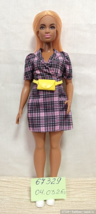 Барби GRB 53 Fashionistas пухляшка афро (фото 7)