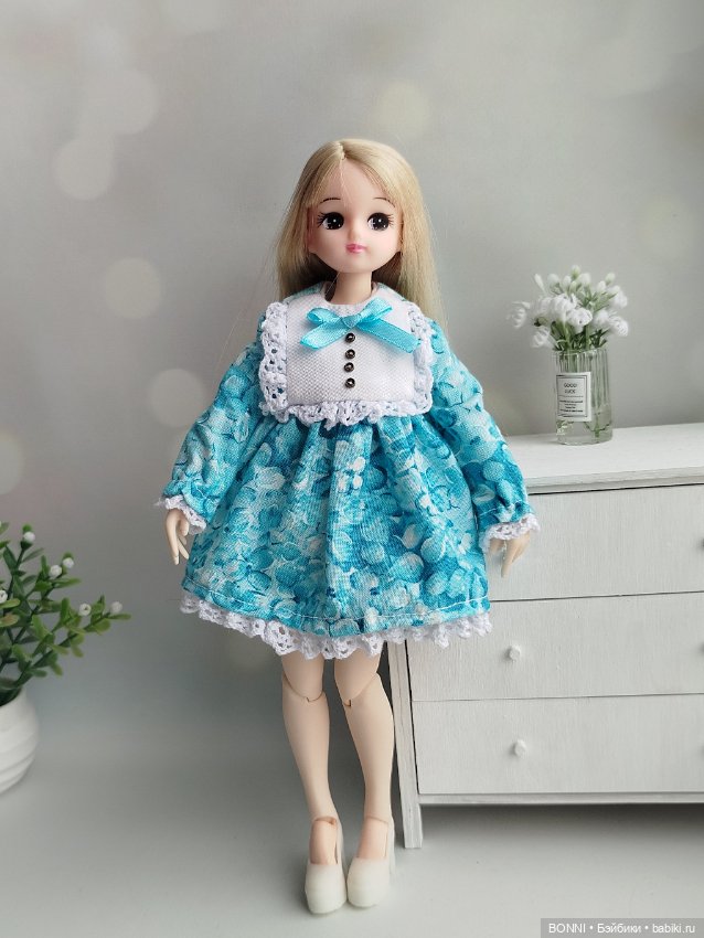 Платья для кукол 1/6 (azone, blythe, obitsu, licca, barbie) (фото 2)