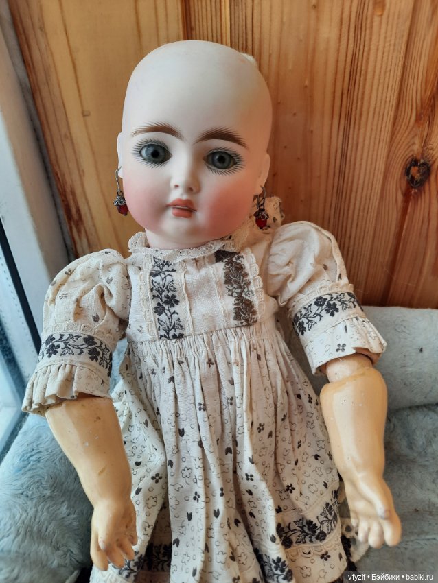 Антикварная куколка Сонненберг 19 век (фото 3)