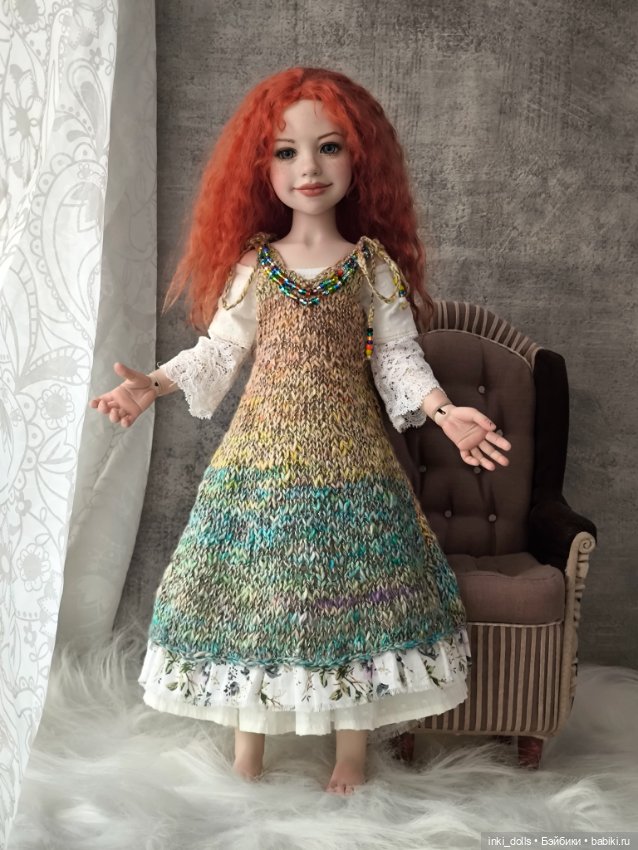 Яркая красавица Марина — Авторские куклы (фото 4)