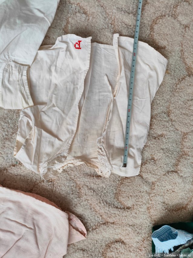 Антикварная одежда лотом — Другое для антикварных кукол (фото 7)