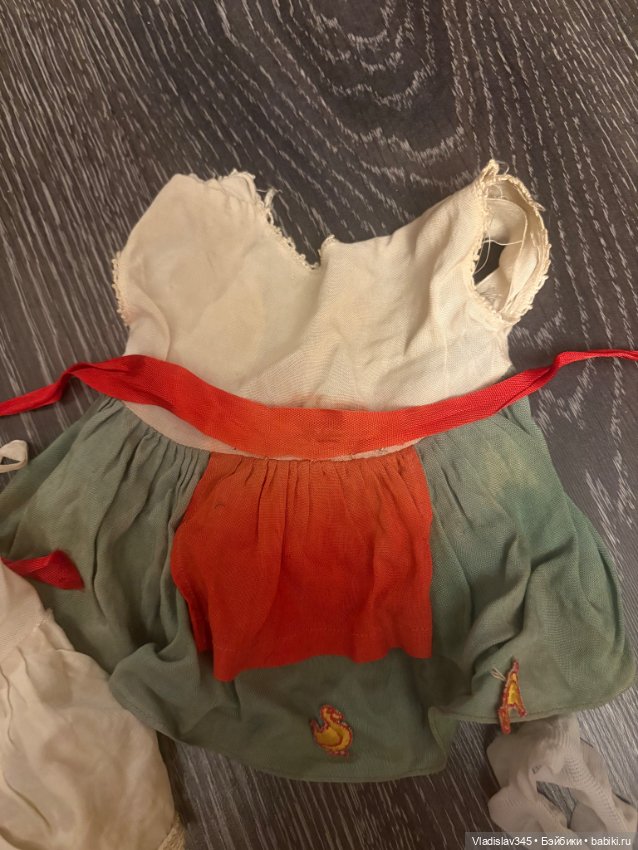 Одежда от антикварной куклы (фото 2)