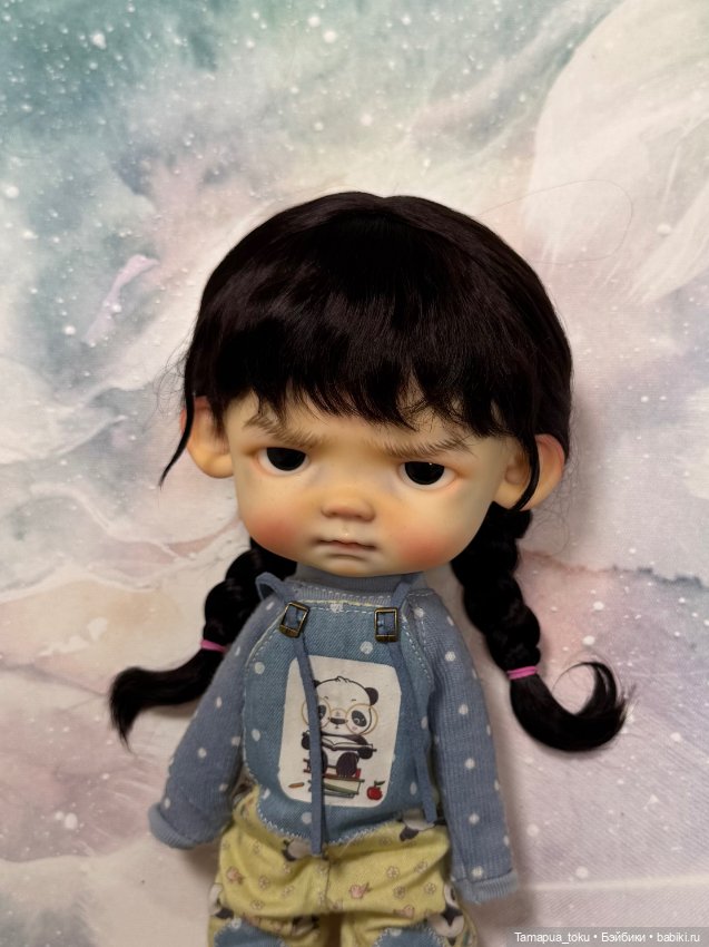 Парик 25 см для nuonuo — Парики для BJD (фото 3)