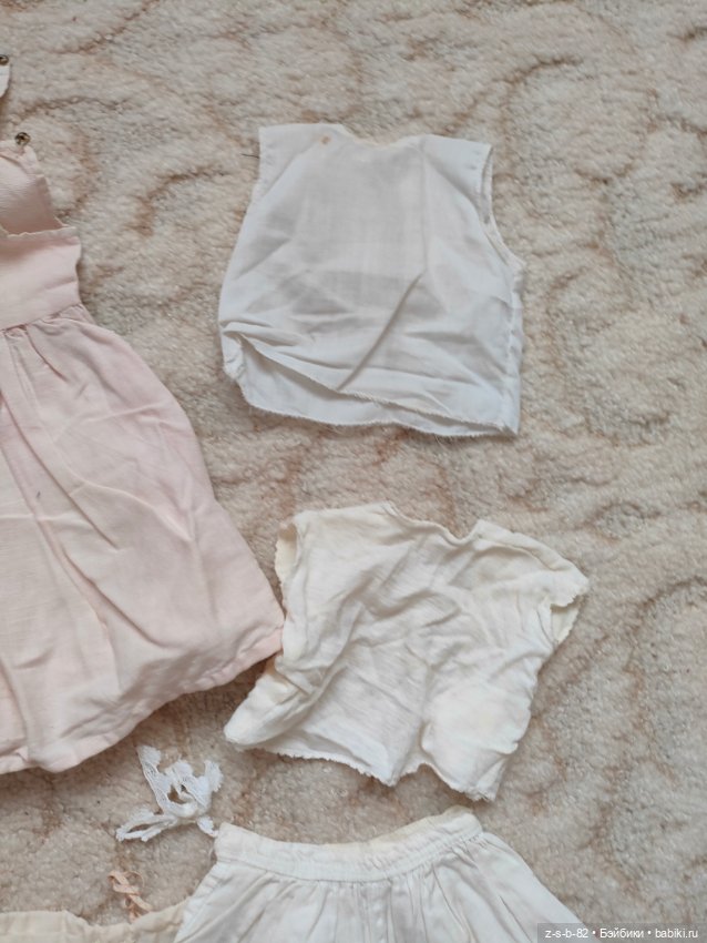 Антикварная одежда лотом — Другое для антикварных кукол (фото 5)