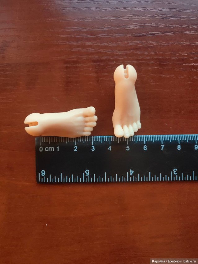 Печатные каблучные ступни на кукол 30 и 32 см (фото 5)