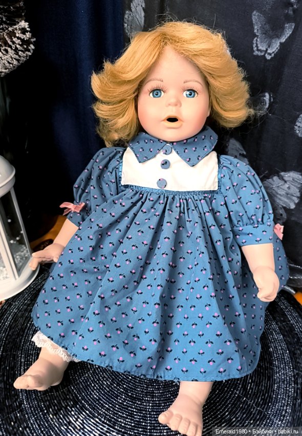 Фарфоровая кукла Deco-puppe