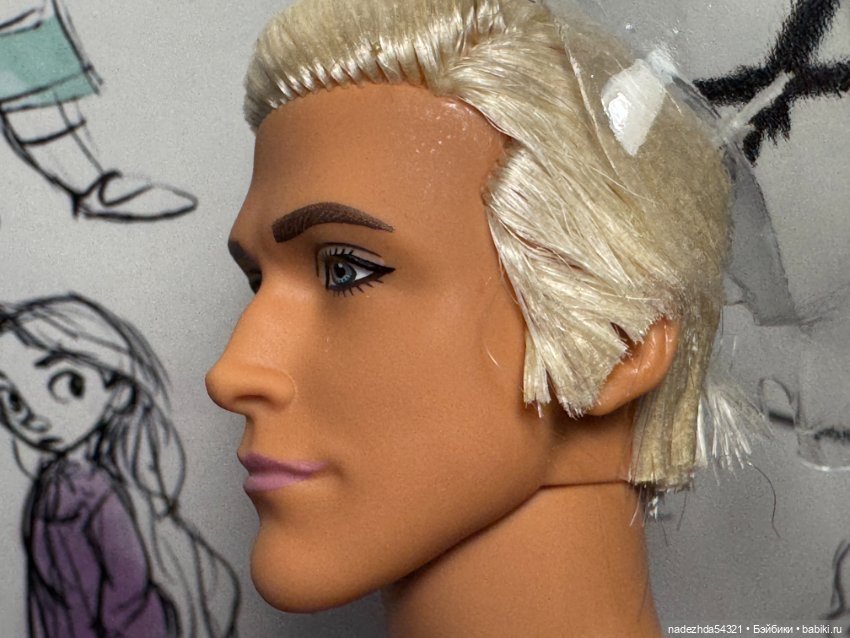 Кен по фильму "Барби" пляжный нюд (фото 7)