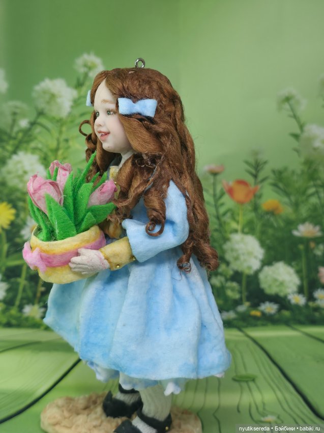 Дашенька из ваты — Коллекционные фигурки (фото 4)