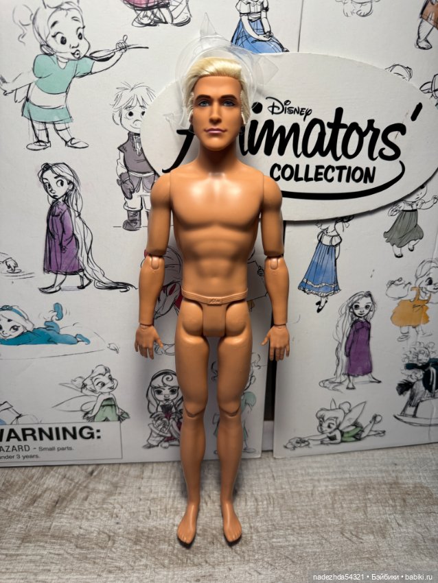 Кен по фильму "Барби" пляжный нюд