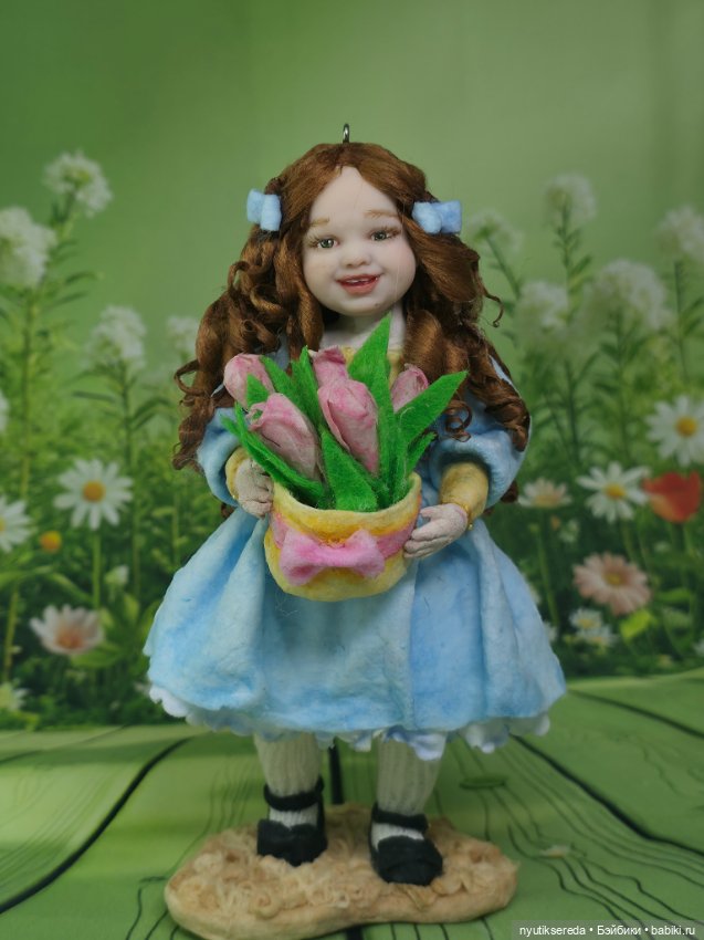 Дашенька из ваты — Коллекционные фигурки (фото 2)