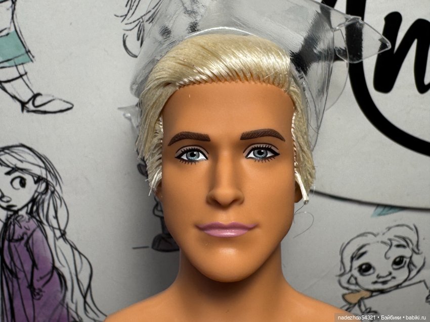 Кен по фильму "Барби" пляжный нюд (фото 4)