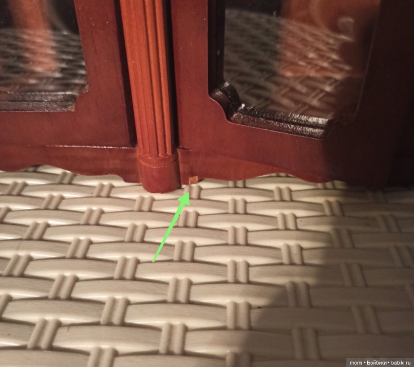 Шкаф книжный ДеАгостини — Кукольная мебель (фото 3)