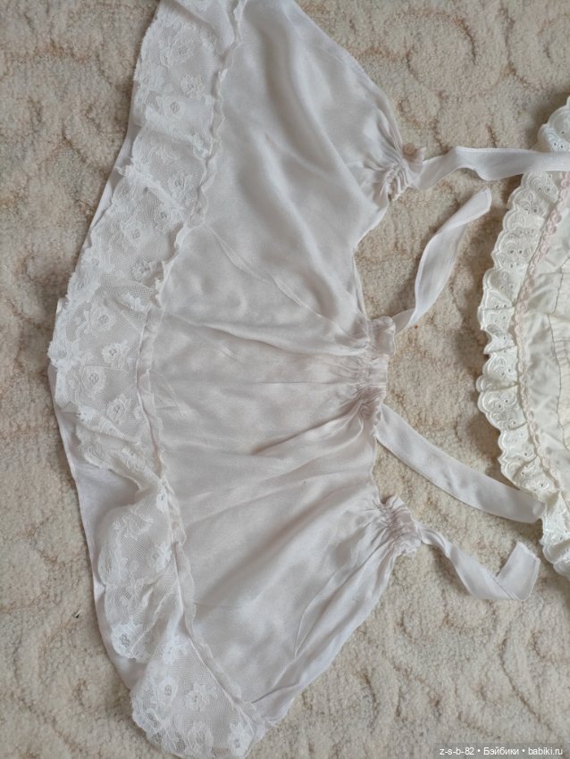 Платье и фартук для антикварной куклы (фото 6)