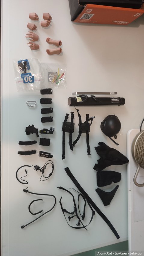 Китбаш милитари экшен девушка 1/6 на wb206 (фото 7)