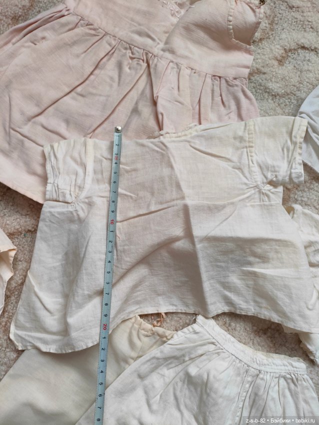 Антикварная одежда лотом — Другое для антикварных кукол (фото 8)