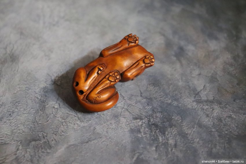 Нэцкэ "Кошка". Винтаж — Статуэтки (фото 5)