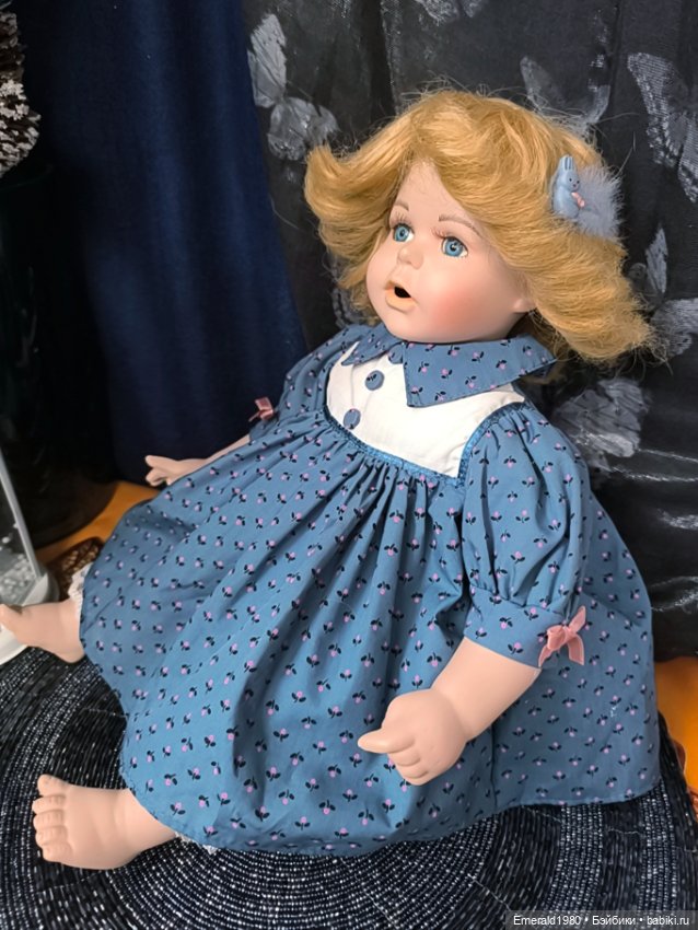 Фарфоровая кукла Deco-puppe (фото 4)
