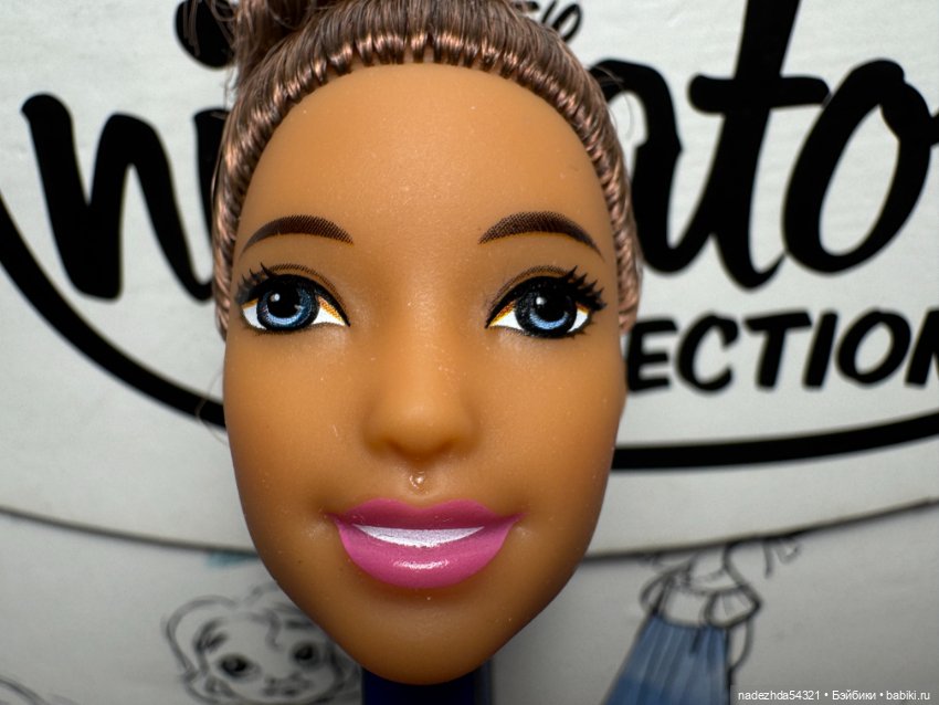 Голова Барби "Безграничные движения" 2018 год (4) (фото 3)