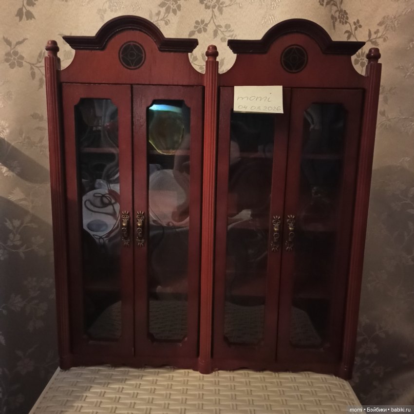 Шкаф книжный ДеАгостини — Кукольная мебель (фото 4)