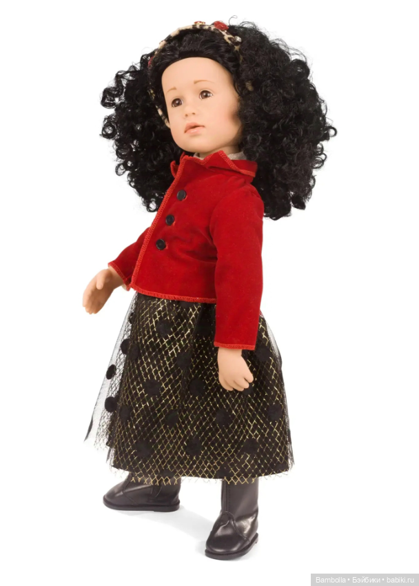 Куколка Шарлотта фирмы Готц рождественское издание (фото 3)