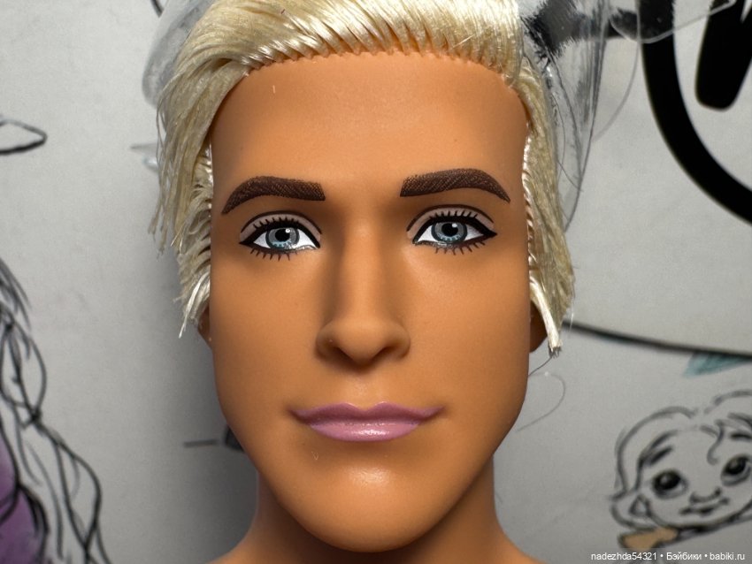 Кен по фильму "Барби" пляжный нюд (фото 5)