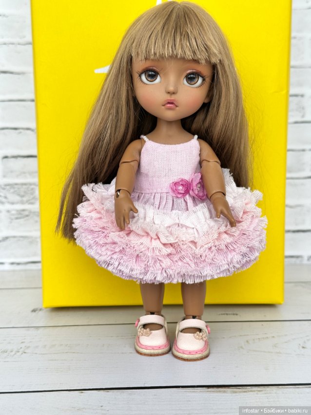 Lati yellow Sissi brown tan, фулсет в подарок (фото 3)