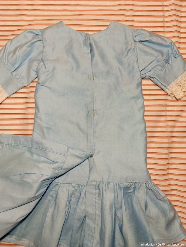Одежда на антикварную или винтажную куклу рост 60-62 см (фото 7)