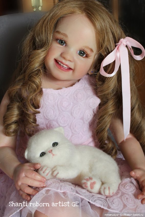 Кукла реборн Shanti — Куклы реборн (фото 7)