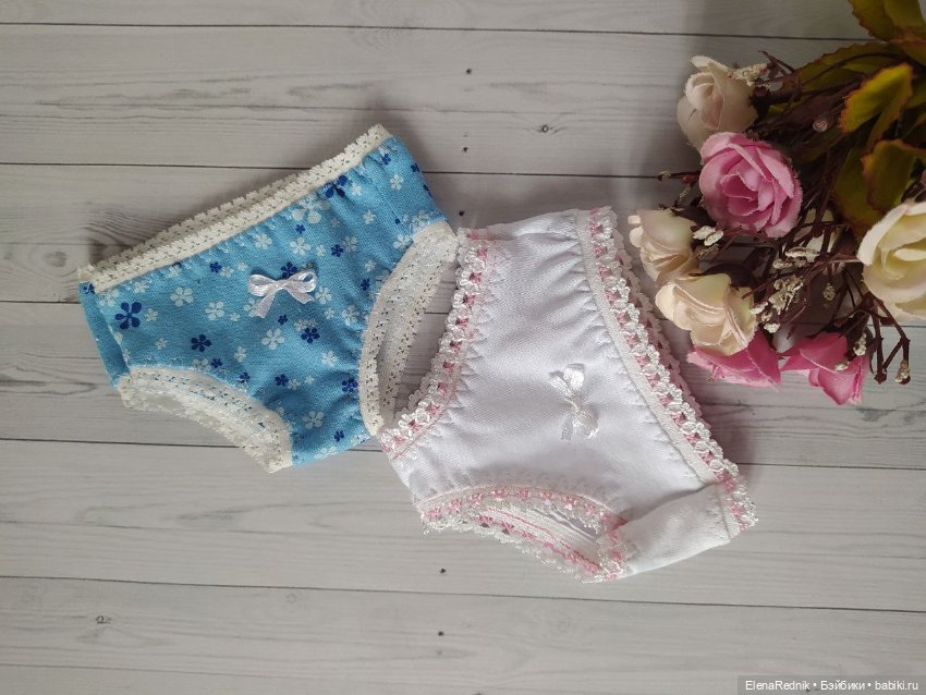 Одежда для кукол готц трусишки 2шт (фото 4)